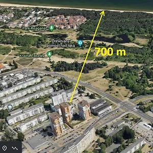 Apartament25b, Plaża, Internet, Netflix , Gdańsk Polska